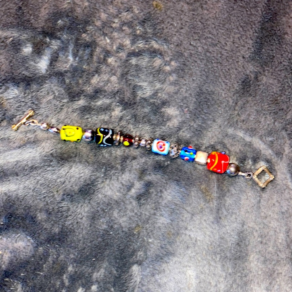 Pandora charm bracelet.